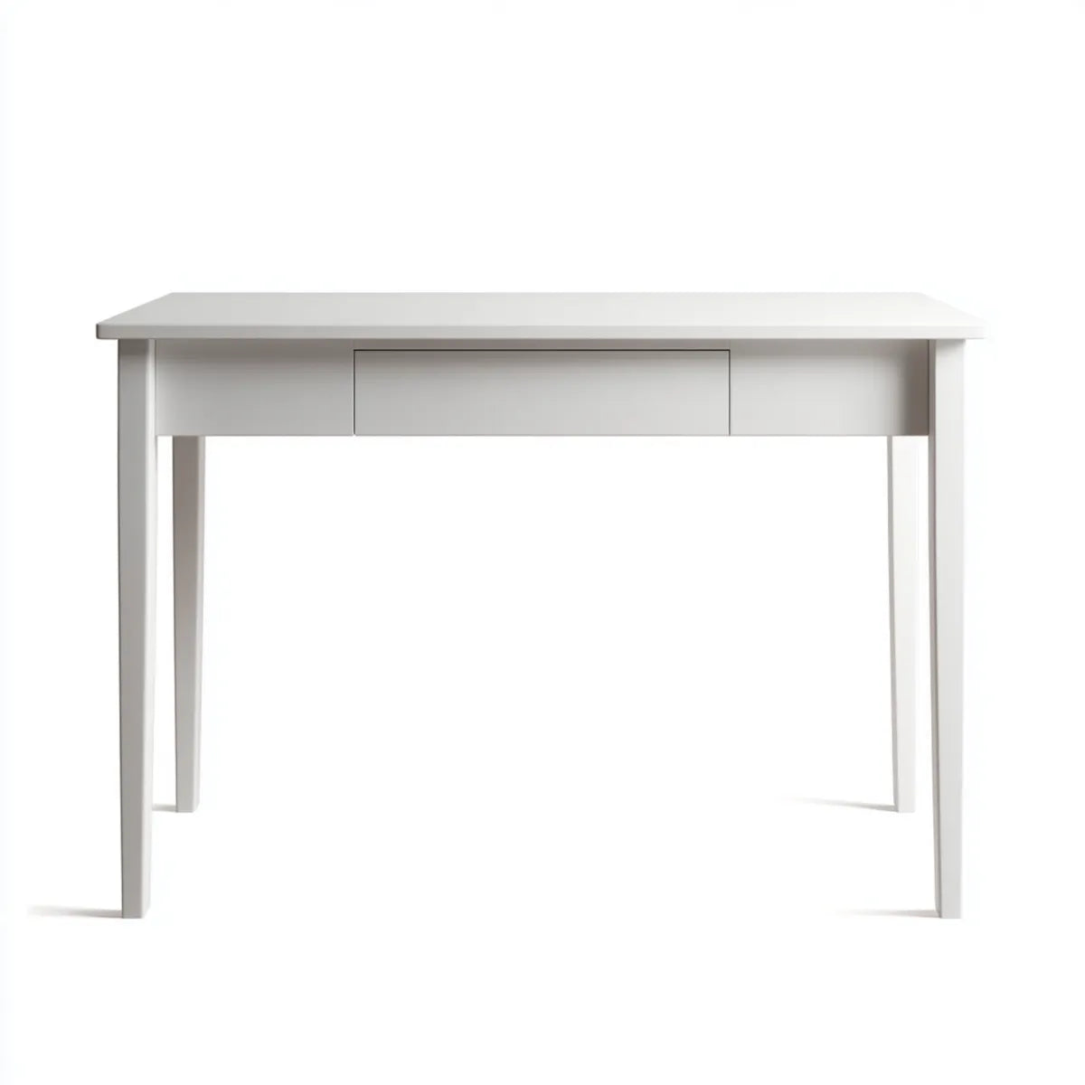 Konsolentisch mit Schublade Weiß 120 x 40 x 75 cm MDF rechteckig